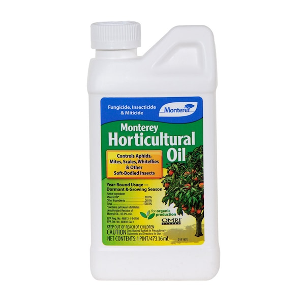 Monterey Monterey Horticultural Oil Organic Insect Killer Liquid Concentrate 1 pt LG 6286 - main